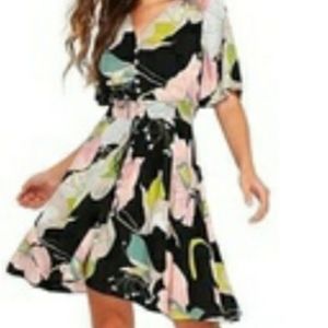 Leo Rosi floral dress